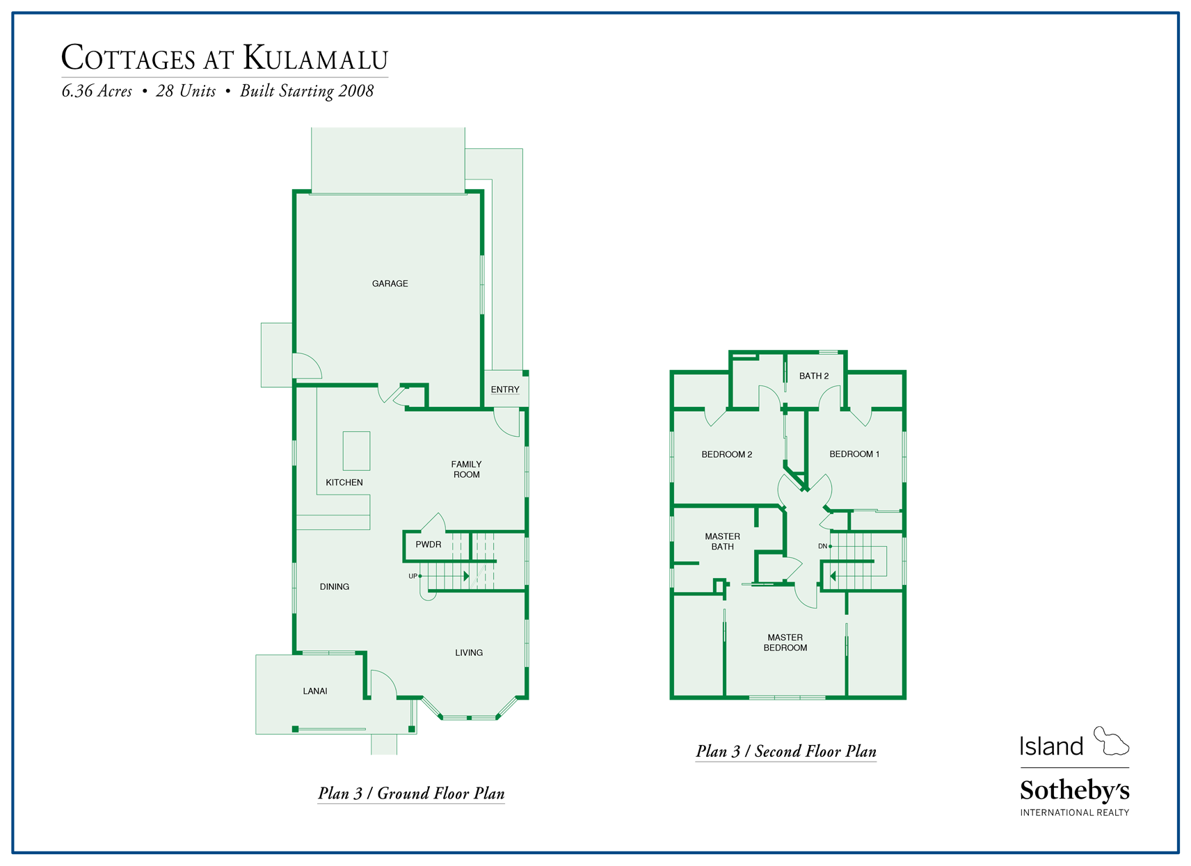 cottages at kulamalu floor plan 3